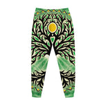 Sun And Moon Yggdrasil Print Jogger Pants