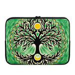 Sun And Moon Yggdrasil Print Laptop Sleeve