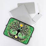 Sun And Moon Yggdrasil Print Laptop Sleeve