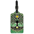 Sun And Moon Yggdrasil Print Luggage Tag