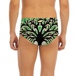 Sun And Moon Yggdrasil Print Men's Briefs