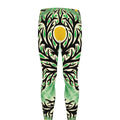 Sun And Moon Yggdrasil Print Men's Leggings