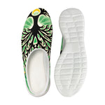 Sun And Moon Yggdrasil Print Mesh Casual Shoes