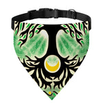Sun And Moon Yggdrasil Print Over The Collar Dog Bandana