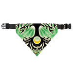 Sun And Moon Yggdrasil Print Over The Collar Dog Bandana