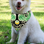 Sun And Moon Yggdrasil Print Over The Collar Dog Bandana