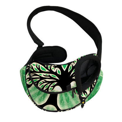 Sun And Moon Yggdrasil Print Pet Sling Carrier