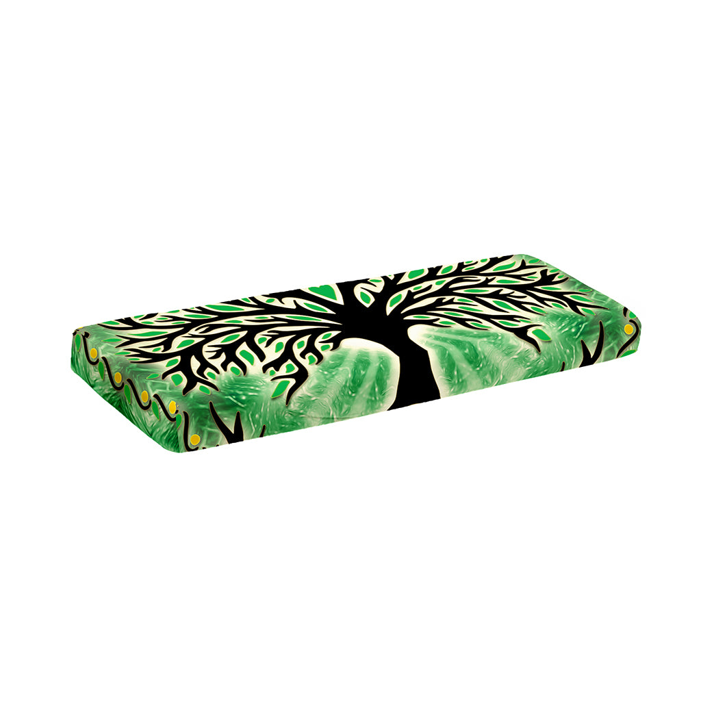 Sun And Moon Yggdrasil Print Piano Keyboard Cover