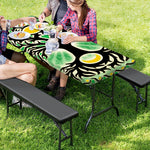 Sun And Moon Yggdrasil Print Picnic Table Cover