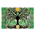 Sun And Moon Yggdrasil Print Placemat