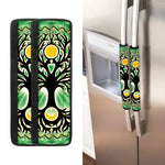 Sun And Moon Yggdrasil Print Refrigerator Handle Covers