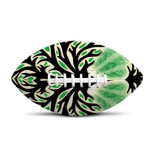 Sun And Moon Yggdrasil Print Rugby Ball