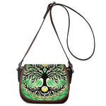 Sun And Moon Yggdrasil Print Saddle Bag