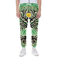 Sun And Moon Yggdrasil Print Joggers