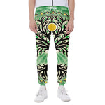 Sun And Moon Yggdrasil Print Scuba Joggers