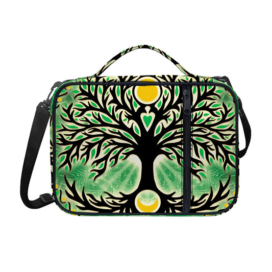 Sun And Moon Yggdrasil Print Shoulder Strap Bible Bag