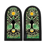 Sun And Moon Yggdrasil Print Skillet Handle Cover