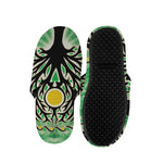 Sun And Moon Yggdrasil Print Slippers