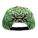 Sun And Moon Yggdrasil Print Snapback Cap