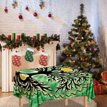 Sun And Moon Yggdrasil Print Tablecloth