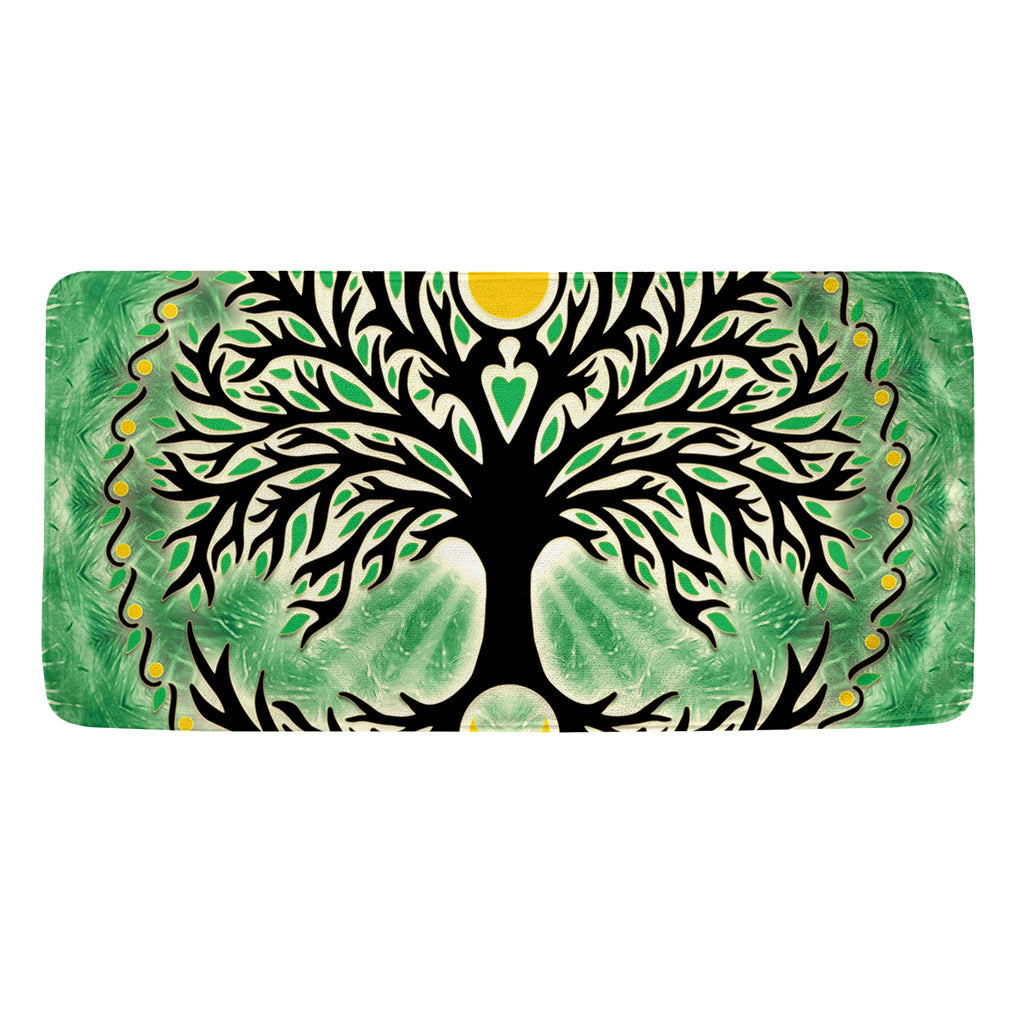 Sun And Moon Yggdrasil Print Towel