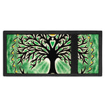 Sun And Moon Yggdrasil Print Trifold Wallet