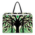 Sun And Moon Yggdrasil Print Utility Tote Bag