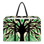 Sun And Moon Yggdrasil Print Utility Tote Bag
