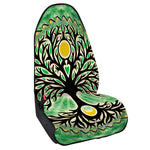 Sun And Moon Yggdrasil Print Waterproof Car Seat Cover