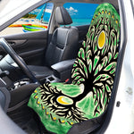 Sun And Moon Yggdrasil Print Waterproof Car Seat Cover