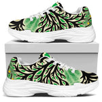 Sun And Moon Yggdrasil Print White Chunky Shoes