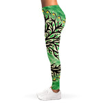 Sun And Moon Yggdrasil Print Women's Leggings