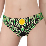 Sun And Moon Yggdrasil Print Women's Panties