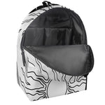 Sun And Moon Yin Yang Print Backpack