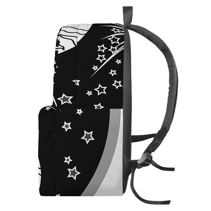 Sun And Moon Yin Yang Print Backpack