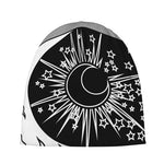 Sun And Moon Yin Yang Print Beanie