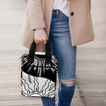 Sun And Moon Yin Yang Print Bible Tote Bag