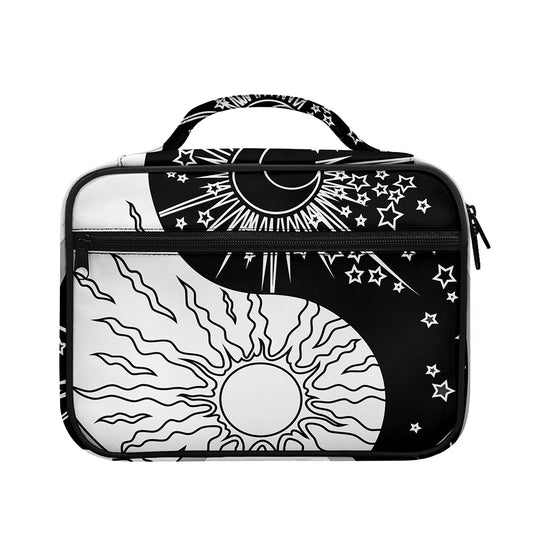 Sun And Moon Yin Yang Print Briefcase Bible Bag