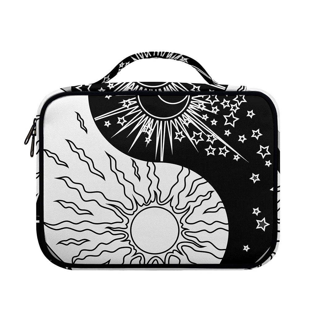 Sun And Moon Yin Yang Print Briefcase Bible Bag