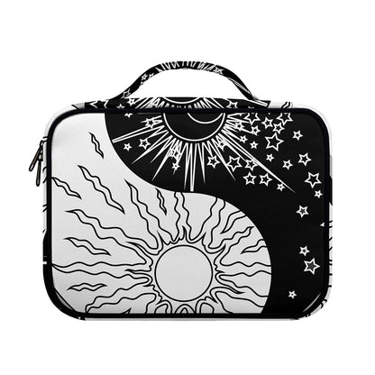 Sun And Moon Yin Yang Print Briefcase Bible Bag