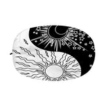 Sun And Moon Yin Yang Print Car Side Mirror Covers