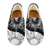 Sun And Moon Yin Yang Print Casual Shoes