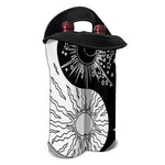 Sun And Moon Yin Yang Print Double Neoprene Wine Tote