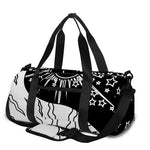 Sun And Moon Yin Yang Print Gym Bag
