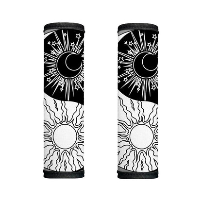 Sun And Moon Yin Yang Print Handle Covers