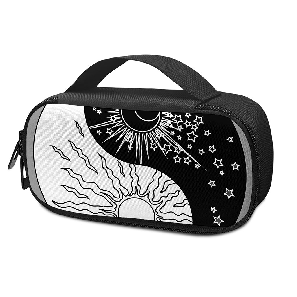 Sun And Moon Yin Yang Print Insulin Cooler Travel Case