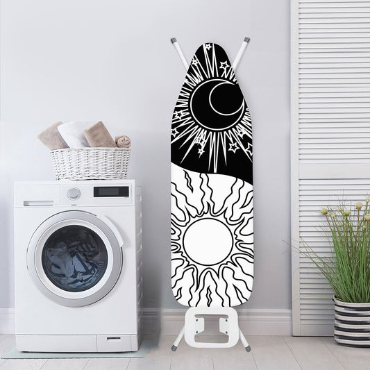 Sun And Moon Yin Yang Print Ironing Board Cover