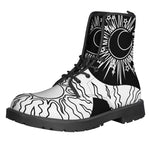 Sun And Moon Yin Yang Print Backpack