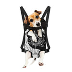Sun And Moon Yin Yang Print Pet Carrier Backpack