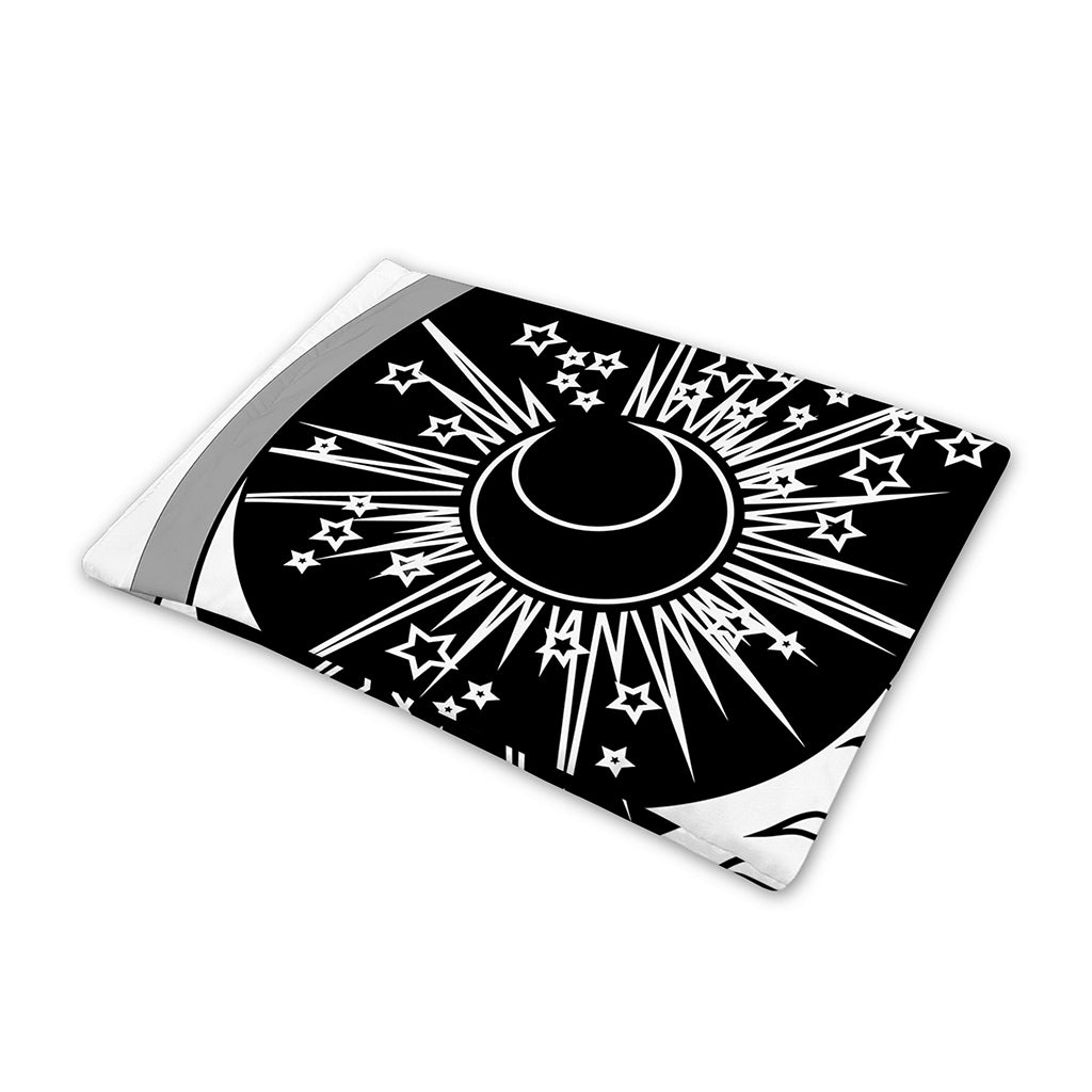 Sun And Moon Yin Yang Print Pet Cooling Mat Cover